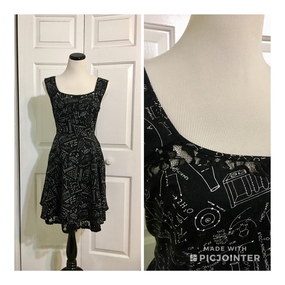 patchwork mini dress